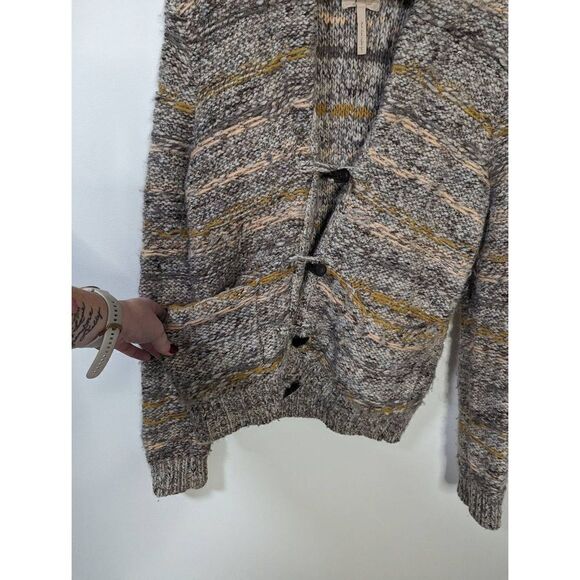 Aritzia Wilfred Free Knit Cardigan Sweater Wool Alpaca Blend Cardigan - Size S - Picture 3 of 9